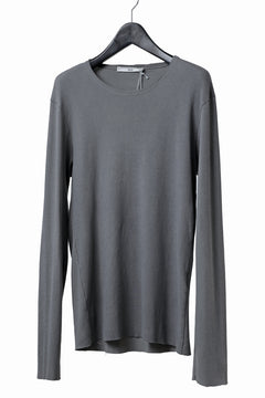 画像をギャラリービューアに読み込む, daub DYEING LONG SLEEVE CUTSEWN / C.JERSEY (GREY)