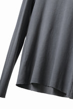 画像をギャラリービューアに読み込む, daub DYEING LONG SLEEVE CUTSEWN / C.JERSEY (GREY)