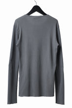 画像をギャラリービューアに読み込む, daub DYEING LONG SLEEVE CUTSEWN / C.JERSEY (GREY)