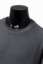 画像をギャラリービューアに読み込む, daub DYEING SWEAT PULLOVER / BRUSHED BACK TERRY FLEECE (GREY)