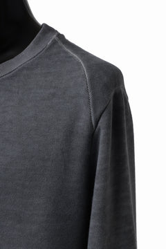 画像をギャラリービューアに読み込む, daub DYEING SWEAT PULLOVER / BRUSHED BACK TERRY FLEECE (GREY)