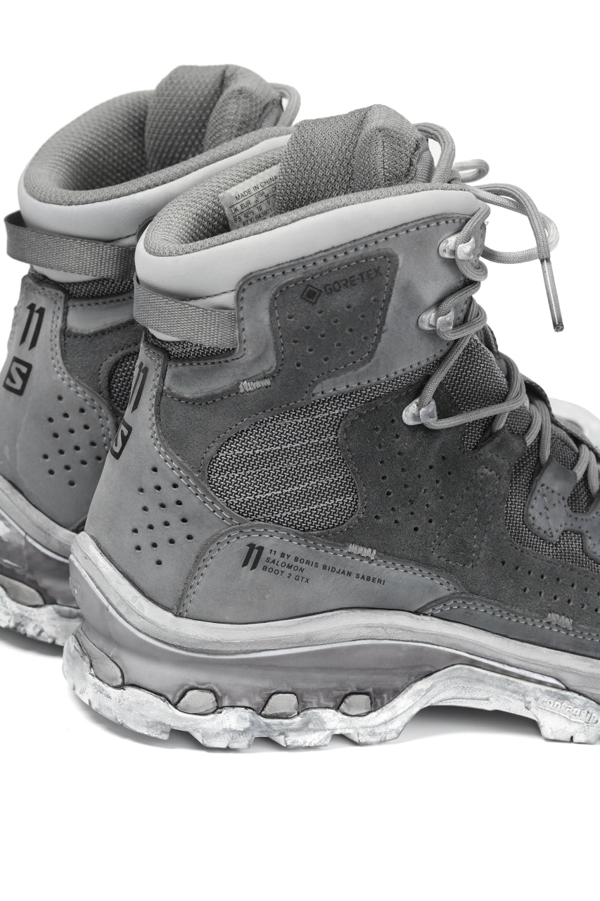 画像をギャラリービューアに読み込む, 11 BY BORIS BIDJAN SABERI x SALOMON "BOOT2 GTX" (GORETEX / OBJECT DYED LIGHT GREY)
