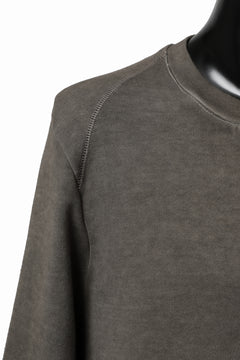 画像をギャラリービューアに読み込む, daub DYEING SWEAT PULLOVER / BRUSHED BACK TERRY FLEECE (TAUPE)