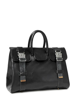 画像をギャラリービューアに読み込む, ierib VOYGER 30 HAND BAG / smooth horse leather (BLACK)