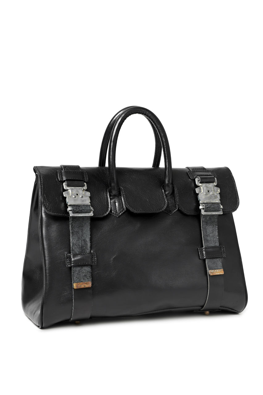 画像をギャラリービューアに読み込む, ierib VOYGER 30 HAND BAG / smooth horse leather (BLACK)