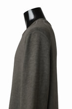 画像をギャラリービューアに読み込む, daub DYEING SWEAT PULLOVER / BRUSHED BACK TERRY FLEECE (TAUPE)