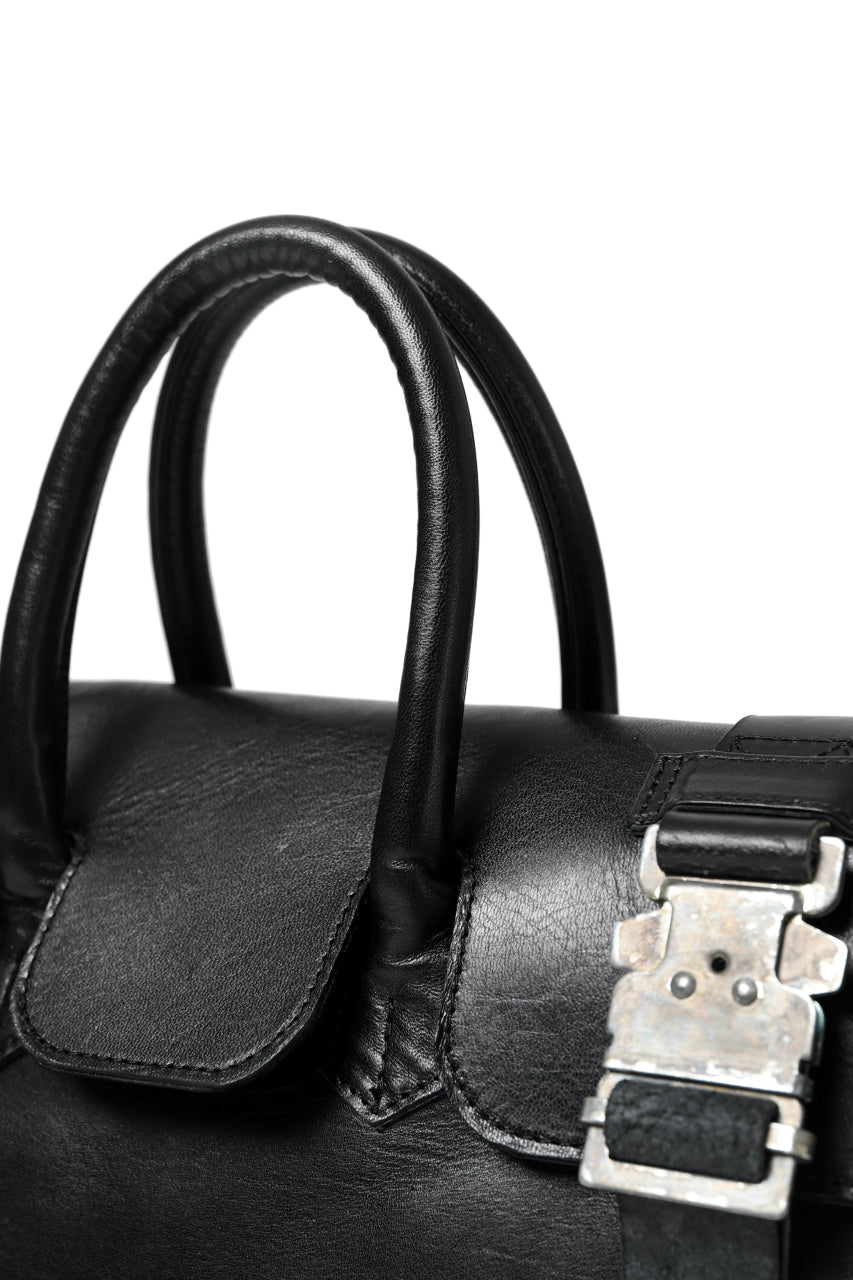 画像をギャラリービューアに読み込む, ierib VOYGER 30 HAND BAG / smooth horse leather (BLACK)