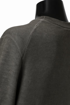 画像をギャラリービューアに読み込む, daub DYEING SWEAT PULLOVER / BRUSHED BACK TERRY FLEECE (TAUPE)