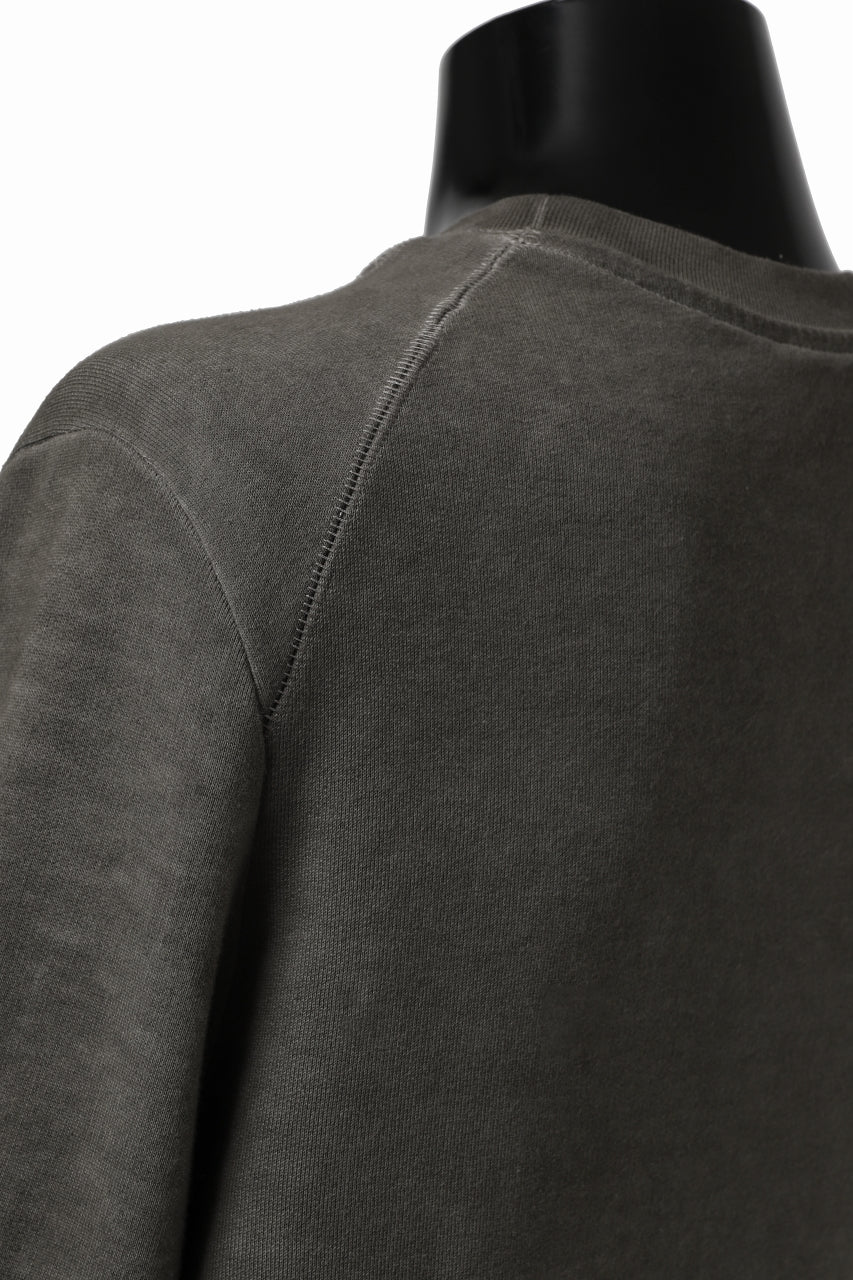 画像をギャラリービューアに読み込む, daub DYEING SWEAT PULLOVER / BRUSHED BACK TERRY FLEECE (TAUPE)