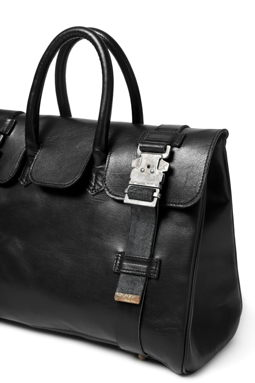 画像をギャラリービューアに読み込む, ierib VOYGER 30 HAND BAG / smooth horse leather (BLACK)
