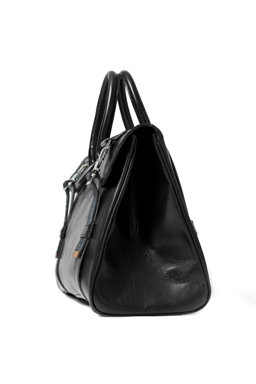 画像をギャラリービューアに読み込む, ierib VOYGER 30 HAND BAG / smooth horse leather (BLACK)