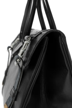 画像をギャラリービューアに読み込む, ierib VOYGER 30 HAND BAG / smooth horse leather (BLACK)