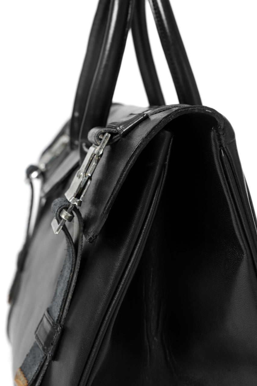 画像をギャラリービューアに読み込む, ierib VOYGER 30 HAND BAG / smooth horse leather (BLACK)