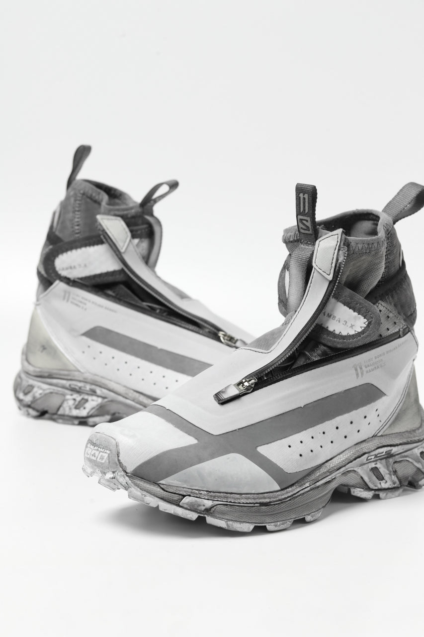 画像をギャラリービューアに読み込む, 11 BY BORIS BIDJAN SABERI x SALOMON "BAMBA 3.X" (OBJECT DYED LIGHT GREY)