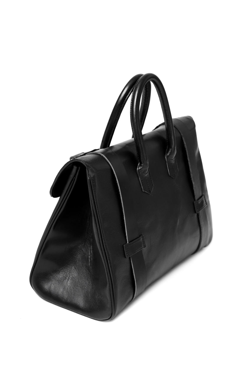 画像をギャラリービューアに読み込む, ierib VOYGER 30 HAND BAG / smooth horse leather (BLACK)