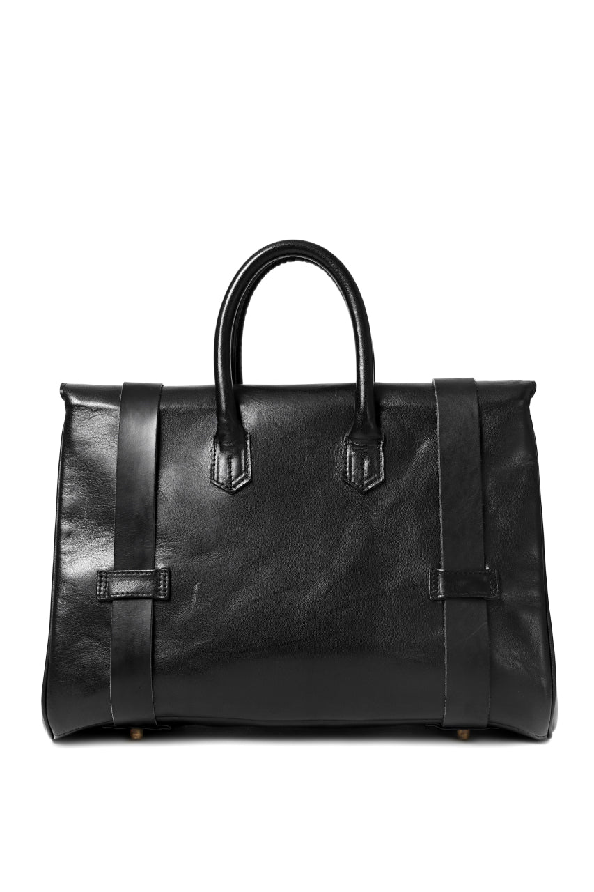 画像をギャラリービューアに読み込む, ierib VOYGER 30 HAND BAG / smooth horse leather (BLACK)