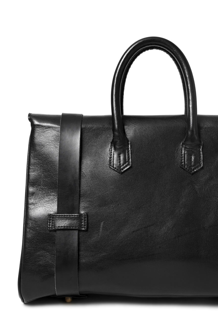 画像をギャラリービューアに読み込む, ierib VOYGER 30 HAND BAG / smooth horse leather (BLACK)