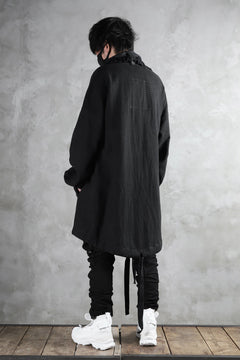 画像をギャラリービューアに読み込む, SOSNOVSKA exclusive COMBINED HOODIE JACKET (BLACK x CHECK)