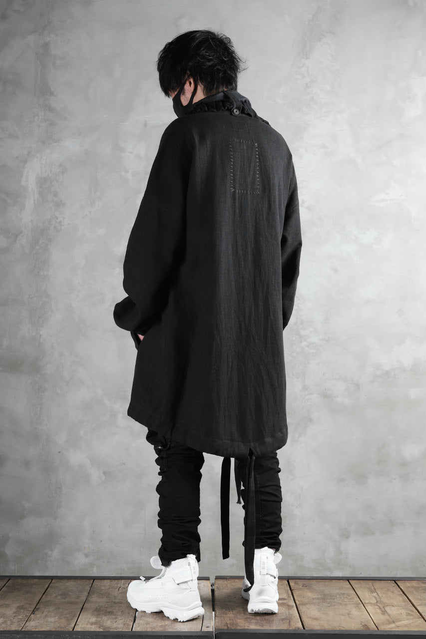 画像をギャラリービューアに読み込む, SOSNOVSKA exclusive COMBINED HOODIE JACKET (BLACK x CHECK)