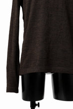 画像をギャラリービューアに読み込む, KLASICA SMOKE SMOOTH TURTLE NECK PULL / JACQUARD KNIT JERSEY (DARK OLIVE)