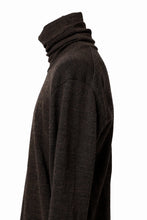 画像をギャラリービューアに読み込む, KLASICA SMOKE SMOOTH TURTLE NECK PULL / JACQUARD KNIT JERSEY (DARK OLIVE)