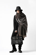 Load image into Gallery viewer, blackcrow stole wo/ny woven (GREY CHECK)