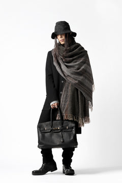 Load image into Gallery viewer, blackcrow stole wo/ny woven (GREY CHECK)