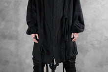 画像をギャラリービューアに読み込む, SOSNOVSKA exclusive COMBINED HOODIE JACKET (BLACK x CHECK)