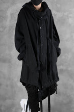 画像をギャラリービューアに読み込む, SOSNOVSKA exclusive COMBINED HOODIE JACKET (BLACK x CHECK)