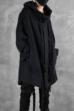 画像をギャラリービューアに読み込む, SOSNOVSKA exclusive COMBINED HOODIE JACKET (BLACK x CHECK)