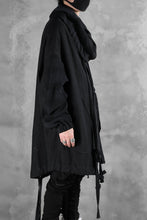 画像をギャラリービューアに読み込む, SOSNOVSKA exclusive COMBINED HOODIE JACKET (BLACK x CHECK)