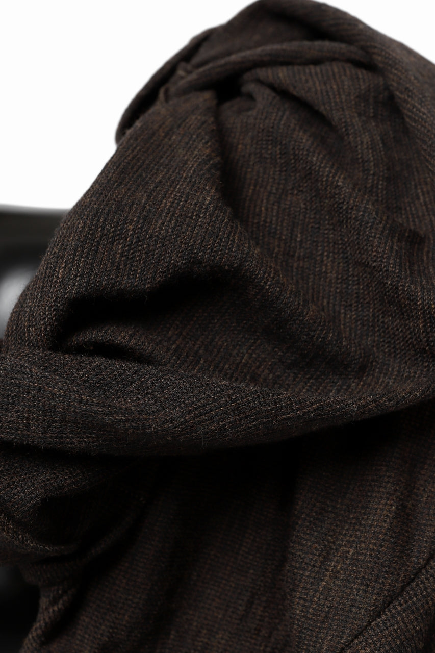 画像をギャラリービューアに読み込む, KLASICA SMOKE SMOOTH TURTLE NECK PULL / JACQUARD KNIT JERSEY (DARK OLIVE)