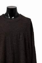 画像をギャラリービューアに読み込む, KLASICA DOZE SIDE POCKET WIDE BODY PULL / JACQUARD KNIT JERSEY (DARK OLIVE)