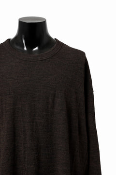 画像をギャラリービューアに読み込む, KLASICA DOZE SIDE POCKET WIDE BODY PULL / JACQUARD KNIT JERSEY (DARK OLIVE)