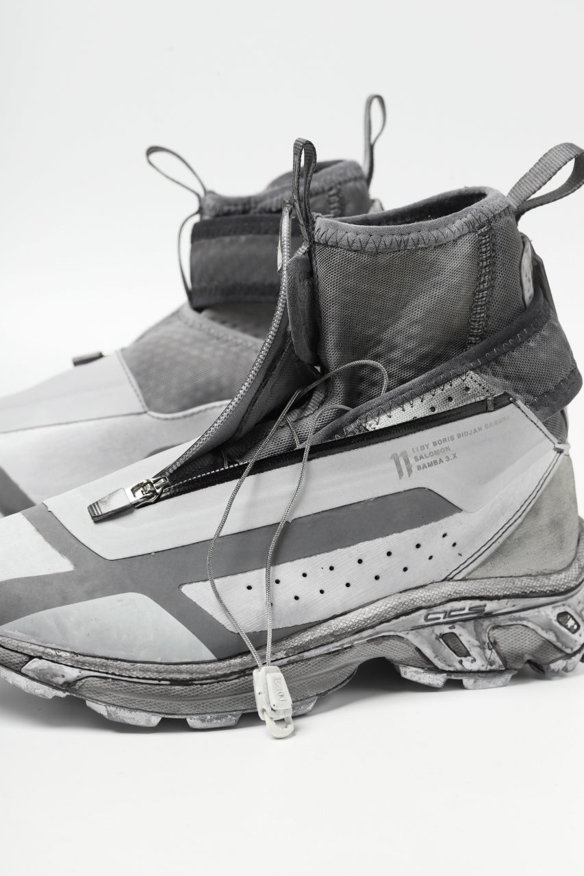 画像をギャラリービューアに読み込む, 11 BY BORIS BIDJAN SABERI x SALOMON "BAMBA 3.X" (OBJECT DYED LIGHT GREY)
