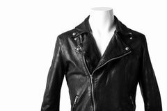画像をギャラリービューアに読み込む, BACKLASH THE LINE DOUBLE BREASTED JACKET / ITALY CALF