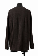 画像をギャラリービューアに読み込む, KLASICA DOZE SIDE POCKET WIDE BODY PULL / JACQUARD KNIT JERSEY (DARK OLIVE)