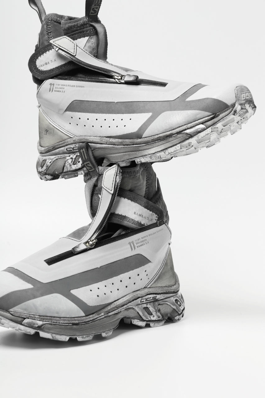 画像をギャラリービューアに読み込む, 11 BY BORIS BIDJAN SABERI x SALOMON "BAMBA 3.X" (OBJECT DYED LIGHT GREY)