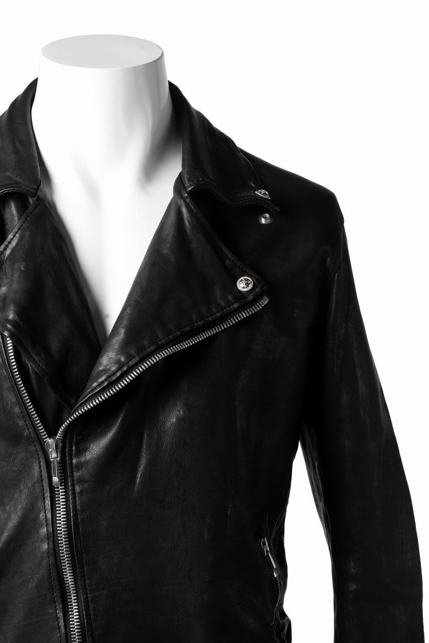 画像をギャラリービューアに読み込む, BACKLASH THE LINE DOUBLE BREASTED JACKET / ITALY CALF