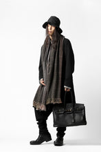 Load image into Gallery viewer, blackcrow stole wo/ny woven (GREY CHECK)