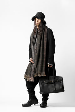 Load image into Gallery viewer, blackcrow stole wo/ny woven (GREY CHECK)