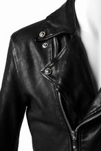 画像をギャラリービューアに読み込む, BACKLASH THE LINE DOUBLE BREASTED JACKET / ITALY CALF