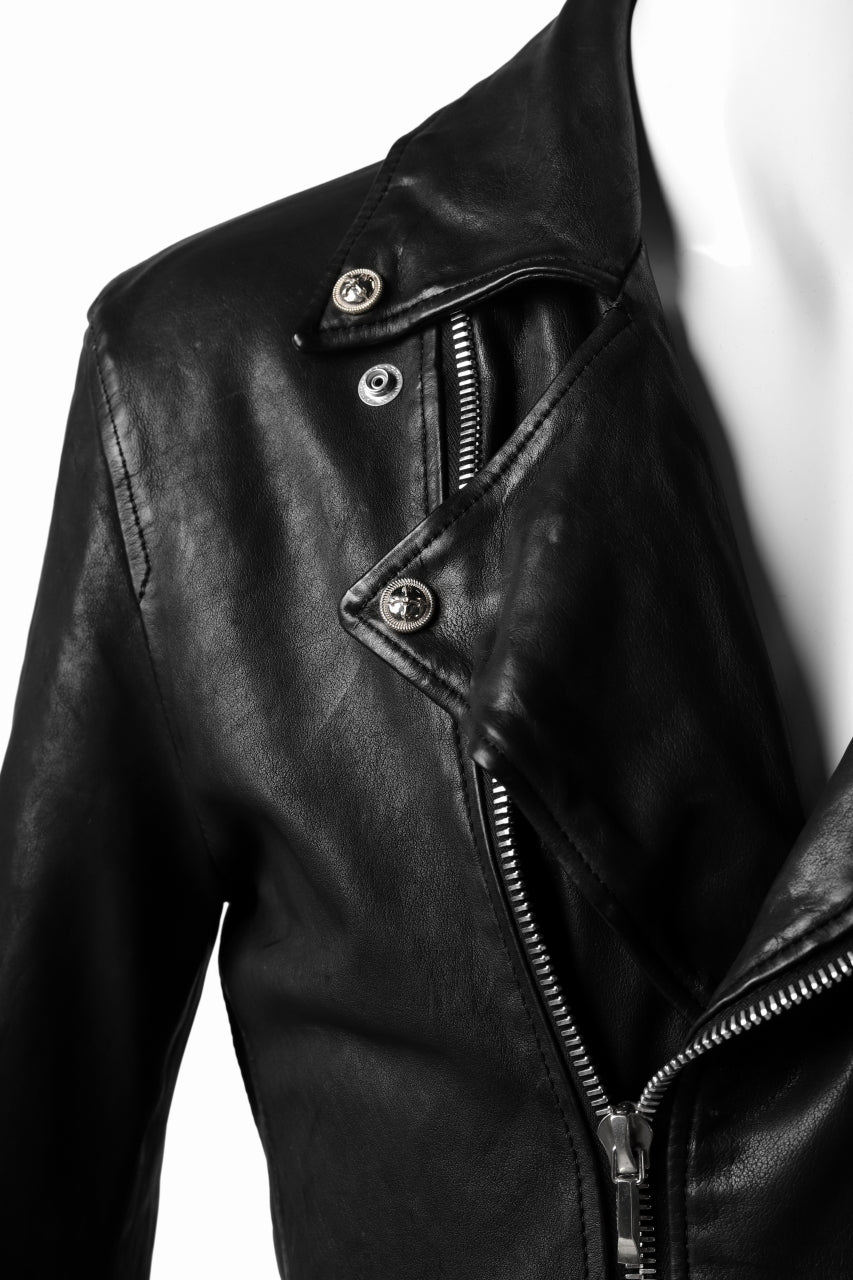 画像をギャラリービューアに読み込む, BACKLASH THE LINE DOUBLE BREASTED JACKET / ITALY CALF