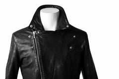 画像をギャラリービューアに読み込む, BACKLASH THE LINE DOUBLE BREASTED JACKET / ITALY CALF