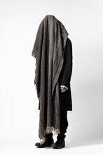 Load image into Gallery viewer, blackcrow stole wo/ny woven (GREY CHECK)