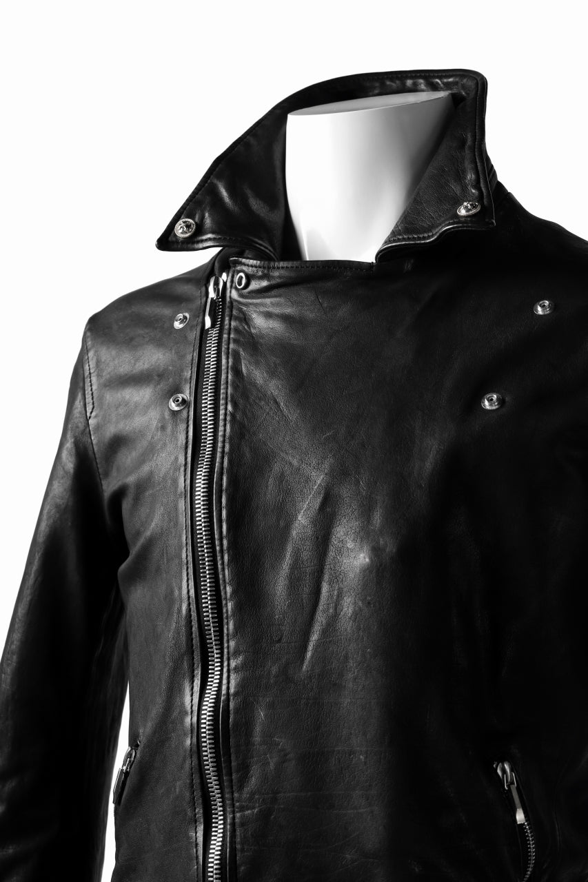 画像をギャラリービューアに読み込む, BACKLASH THE LINE DOUBLE BREASTED JACKET / ITALY CALF