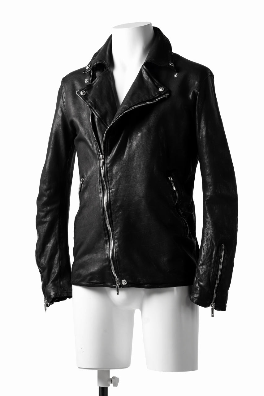 画像をギャラリービューアに読み込む, BACKLASH THE LINE DOUBLE BREASTED JACKET / ITALY CALF