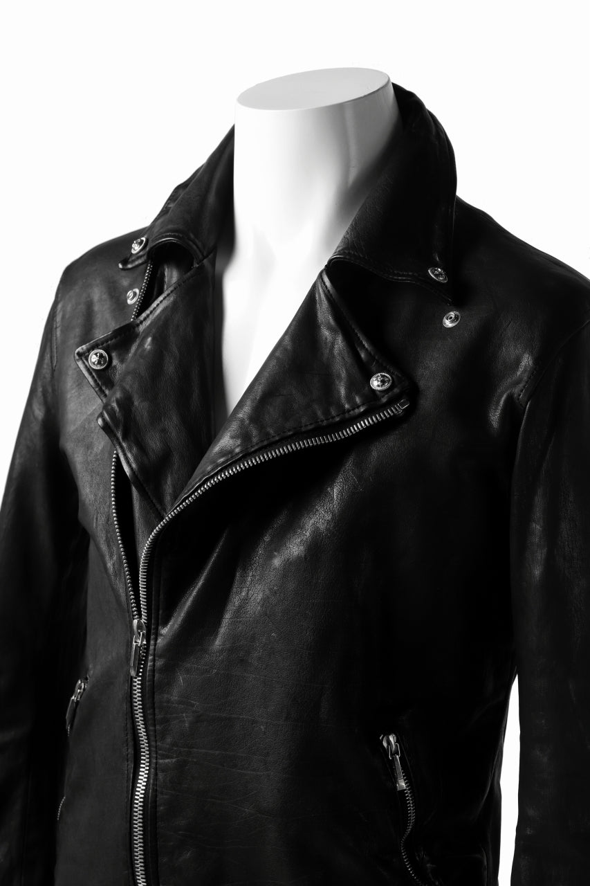 画像をギャラリービューアに読み込む, BACKLASH THE LINE DOUBLE BREASTED JACKET / ITALY CALF