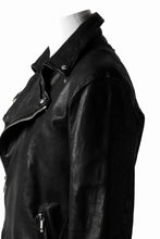 画像をギャラリービューアに読み込む, BACKLASH THE LINE DOUBLE BREASTED JACKET / ITALY CALF