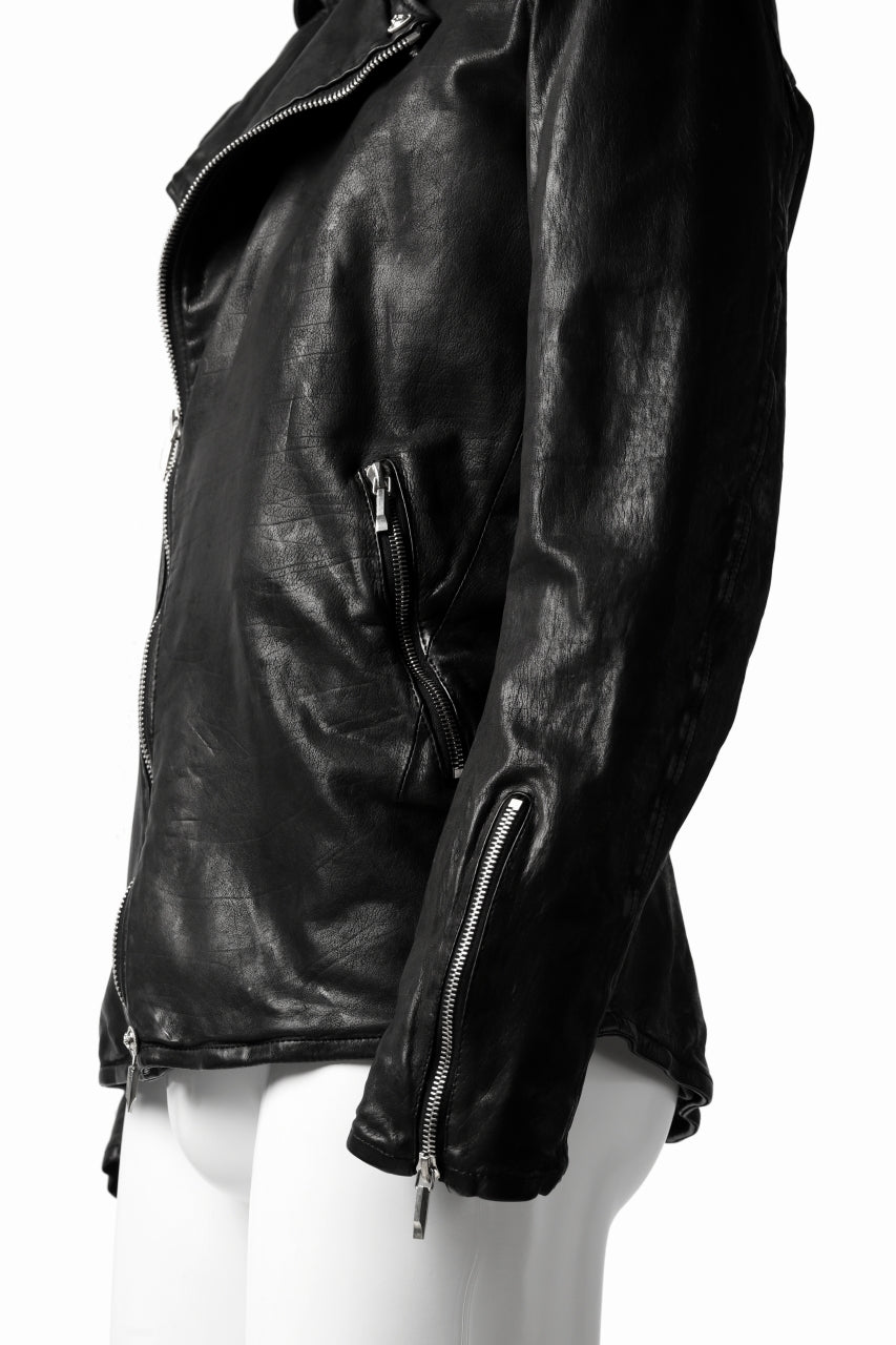 画像をギャラリービューアに読み込む, BACKLASH THE LINE DOUBLE BREASTED JACKET / ITALY CALF